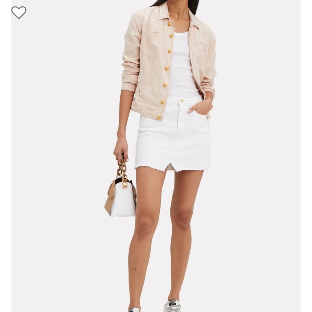 Frame Denim Mini Skirt